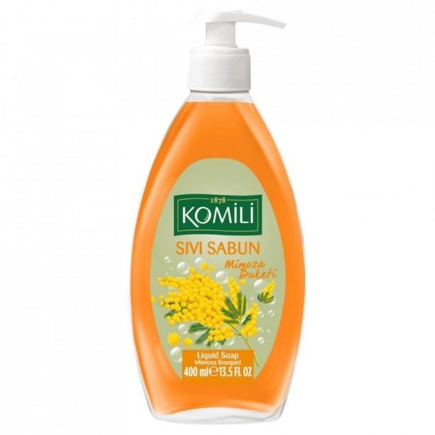 KOMİLİ SIVI SABUN 400GR MİMOZA BUKETİ KOMİLİ SIVI SABUN 400GR MİMOZA BUKETİ