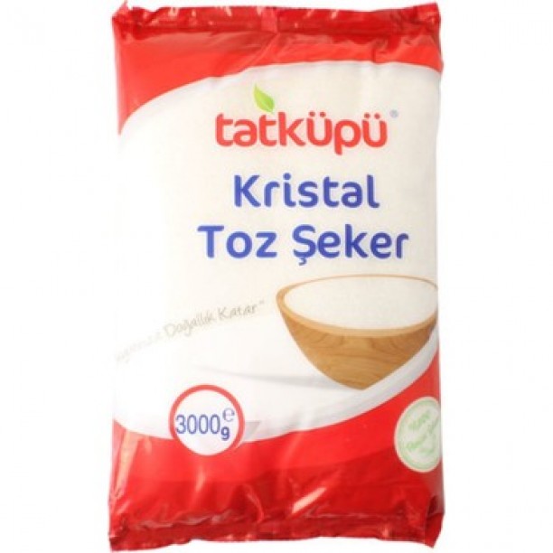 TATKÜPÜ TOZ ŞEKER 3KG TATKÜPÜ TOZ ŞEKER 3KG