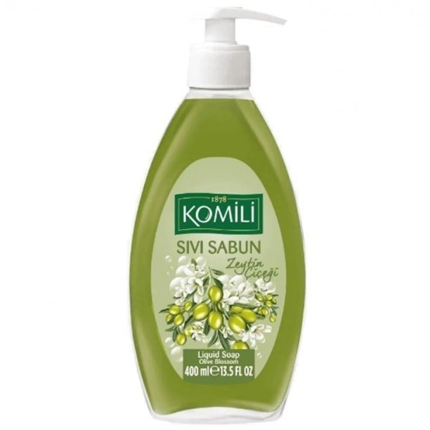 KOMİLİ SIVI SABUN 400GR ZEYTİN ÇİÇEĞİ KOMİLİ SIVI SABUN 400GR ZEYTİN ÇİÇEĞİ