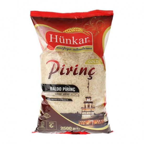 HÜNKAR GÖNEN BALDO PİRİNÇ 2,5KG HÜNKAR GÖNEN BALDO PİRİNÇ 2,5KG