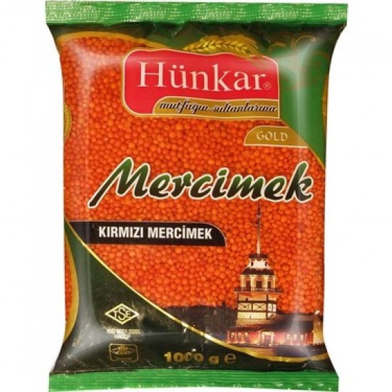 HÜNKAR KIRMIZI MERCİMEK 1KG HÜNKAR KIRMIZI MERCİMEK 1KG