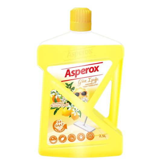 ASPEROX YÜZEY TEMİZLEYİCİ 2,5LT GÜN IŞIĞI ASPEROX YÜZEY TEMİZLEYİCİ 2,5LT GÜN IŞIĞI