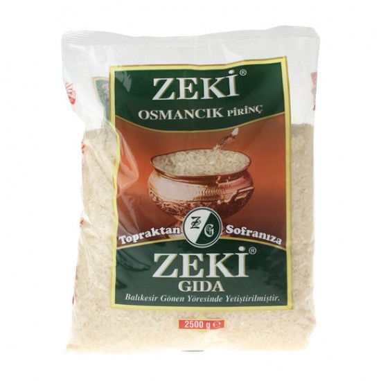 ZEKİ OSMANCIK PİRİNÇ 2,5KG ZEKİ OSMANCIK PİRİNÇ 2,5KG