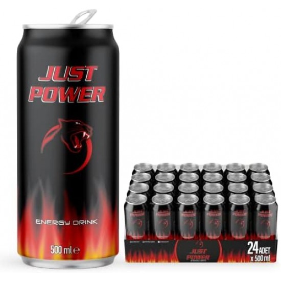 JUST POWER ENERJİ İÇECEĞİ 500ML*24AD JUST POWER ENERJİ İÇECEĞİ 500ML*24AD