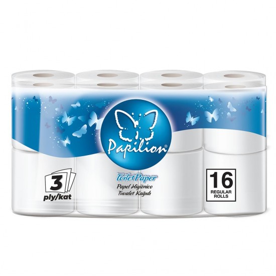 PAPİLİON TUVALET KAĞIDI 16LI PAPİLİON TUVALET KAĞIDI 16LI